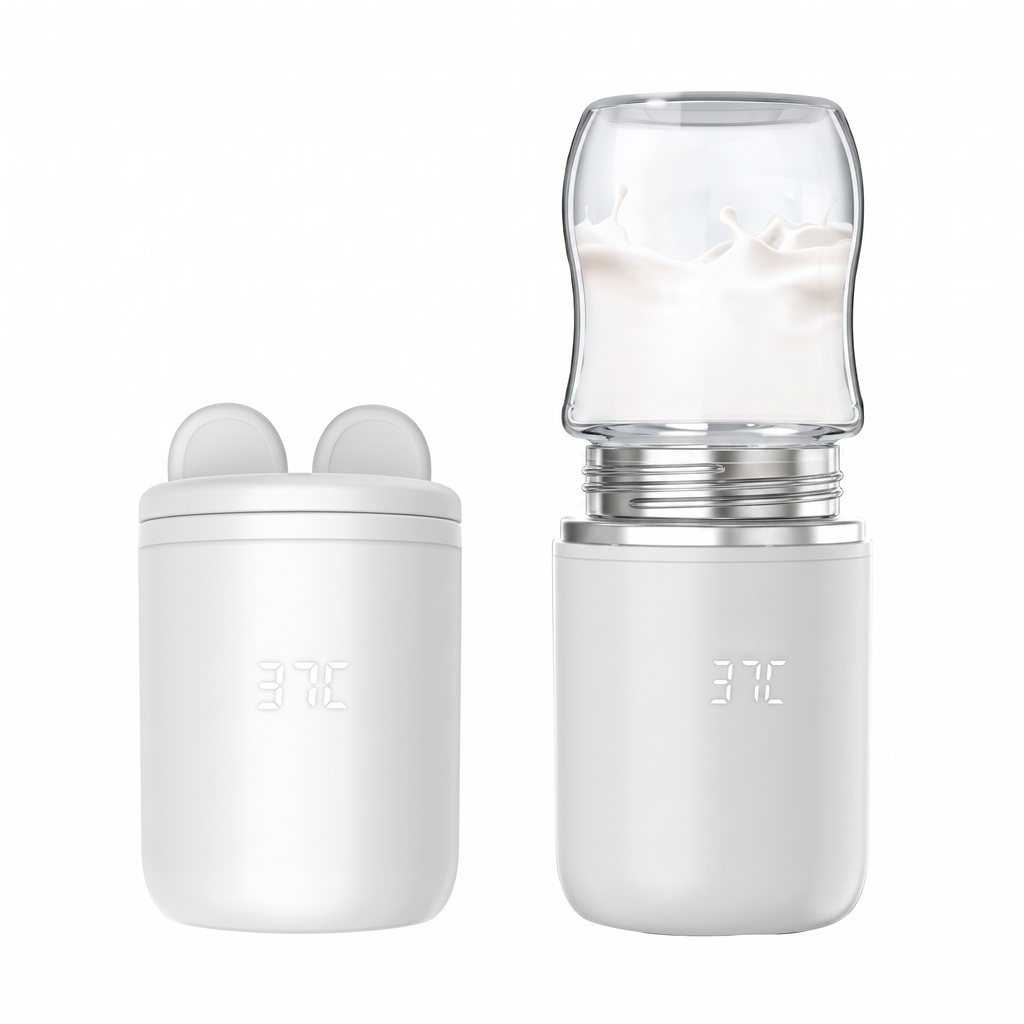 N1S Portable Smart Bottle Warmer - Stainless Steel & Cordless