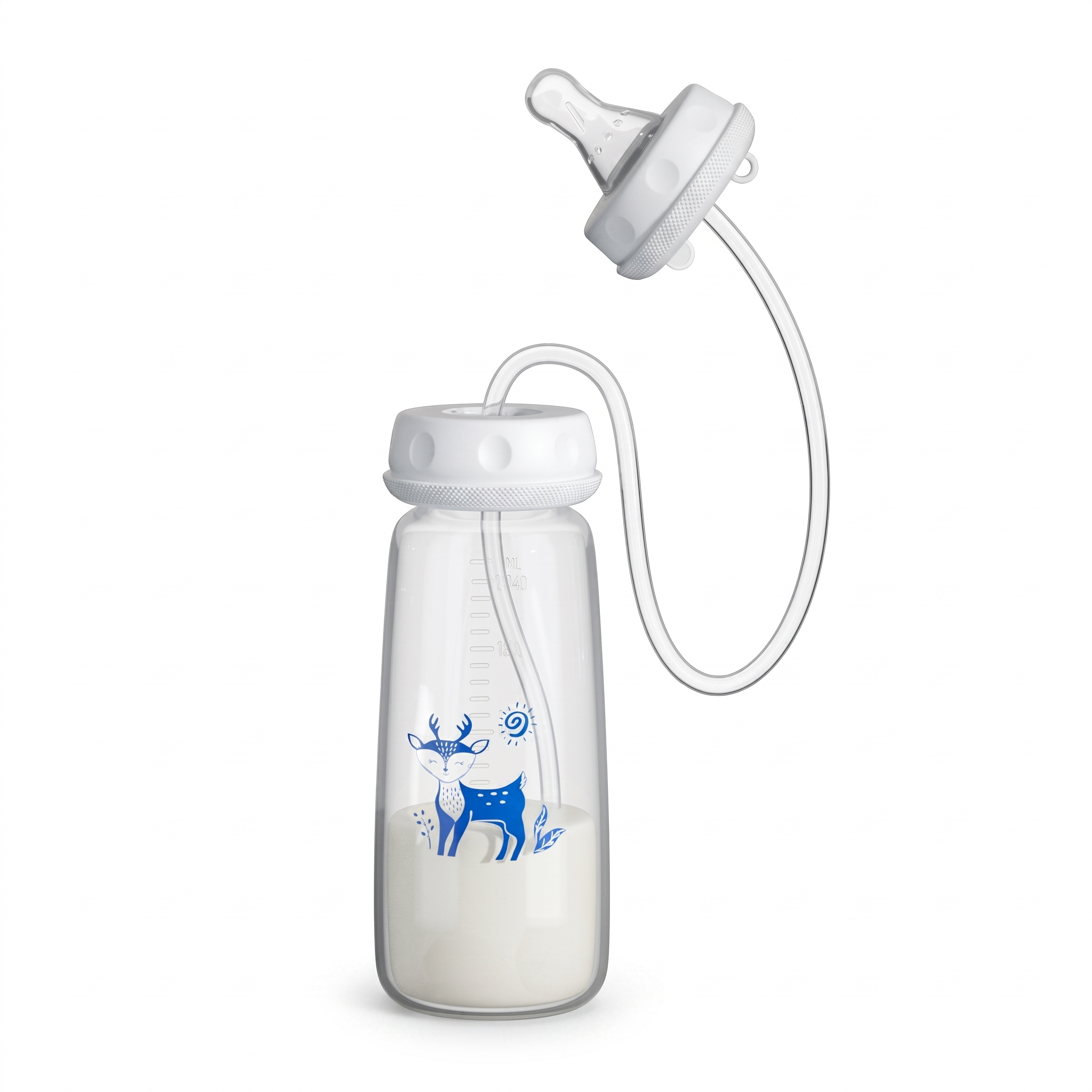 Hands-Free Tube Feeding Bottle - BPA Free
