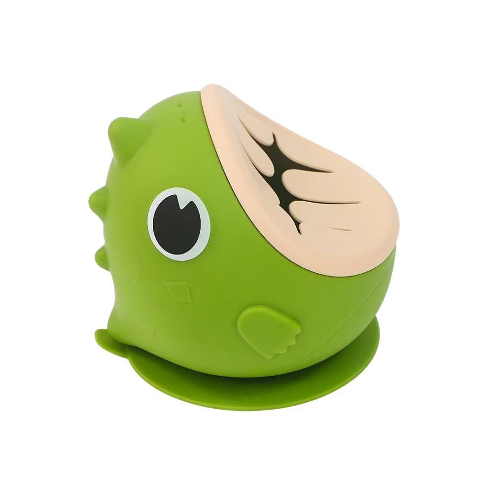 Dinosaur Silicone Spill-Proof Snack Cup - Collapsible