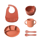 Premium Silicone Baby Feeding Set (5-Piece) - Non-Slip Design