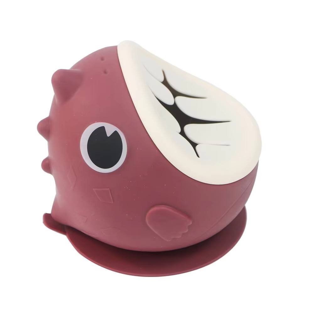 Dinosaur Silicone Spill-Proof Snack Cup - Collapsible